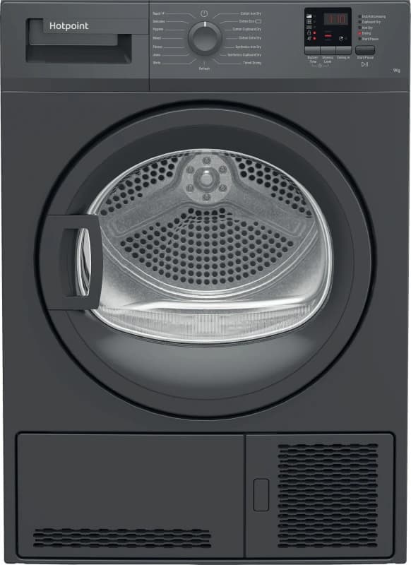 Hotpoint C HD C92 GGGD UK 9Kg Condenser Tumble Dryer - Anthracite - B Rated