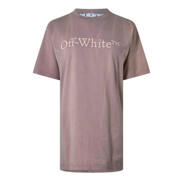Off White Womens Laundry T-Shirt Nude female XXS