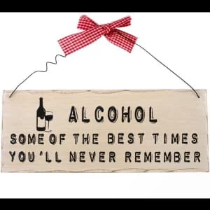 Alcohol Hanging Sign
