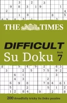The Times Difficult Su Doku Book 7 : 200 Challenging Puzzles from the Times