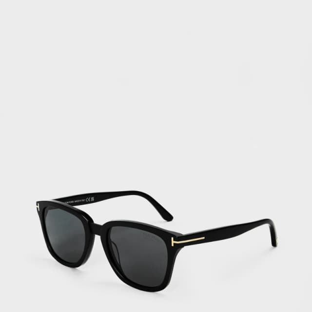 Tom Ford Mens Classic Wayfarer Sunglass Black male One Size