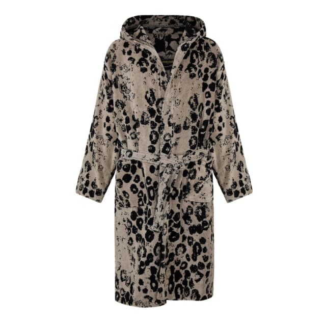 ROBERTO CAVALLI HOME Giaguaro Bathrobe - Grey Grey S