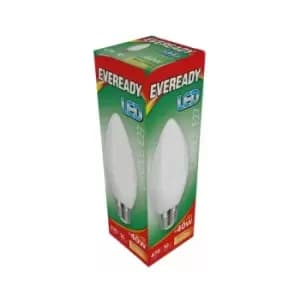 LED Candle 6W 470lm Warm White 3000k E27 - S13614 - Eveready