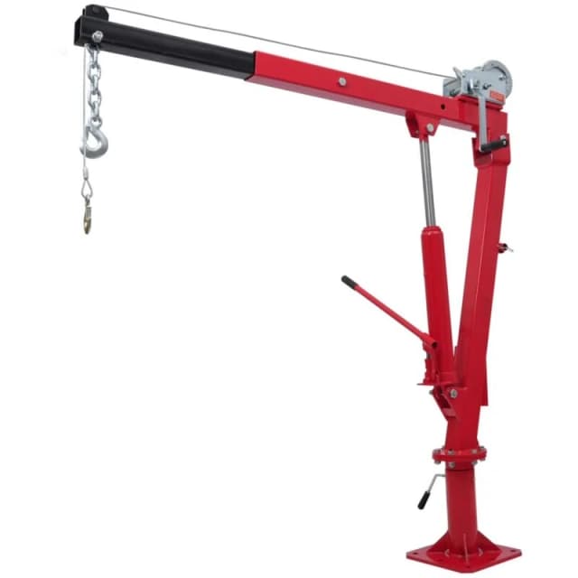 VIDAXL Truck Pick-up Crane with Cable & Winch Vidaxl 8718475827177