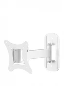 Avf Avf Mrl13: Single Head Extendable Tilt And Turn Monitor Wall Mount - White