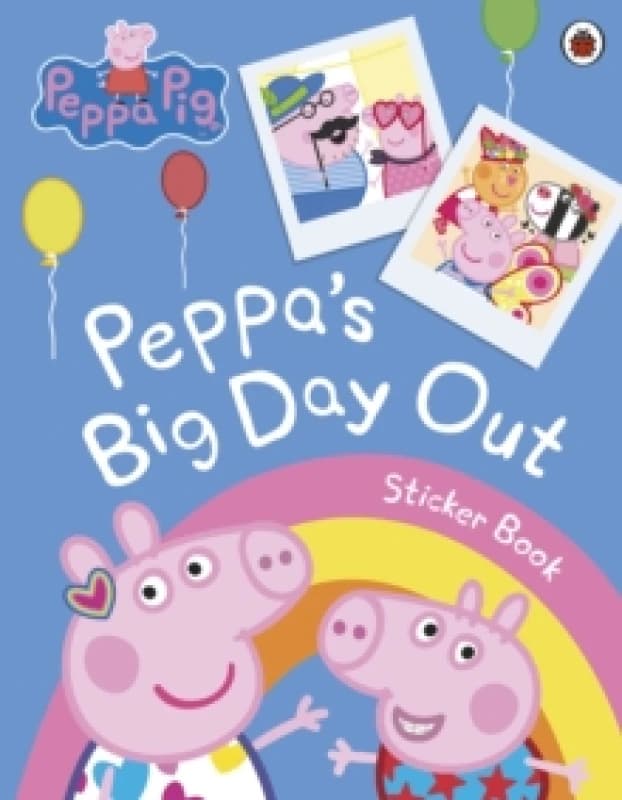Peppa Pig Peppa Pig: Peppa's Big Day Out Sticker Scenes Book Multi unisex