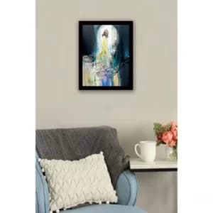 SC0072 Multicolor Decorative Framed MDF Painting