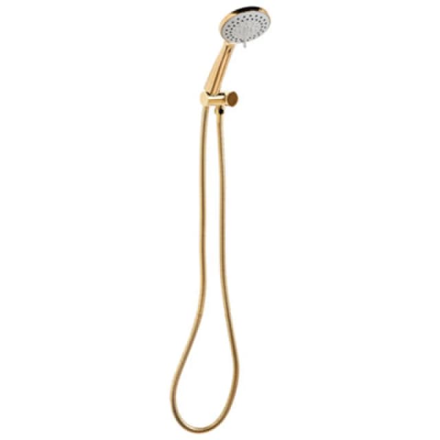 Beliani Shower Head And Hose Kit Tamushal 3-Function Gold