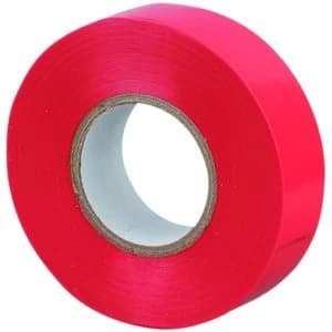 Wickes Electrical Insulation Tape 20m Red Pack of 10
