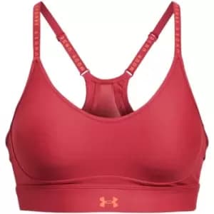 Under Armour Covered Low Bra - Red