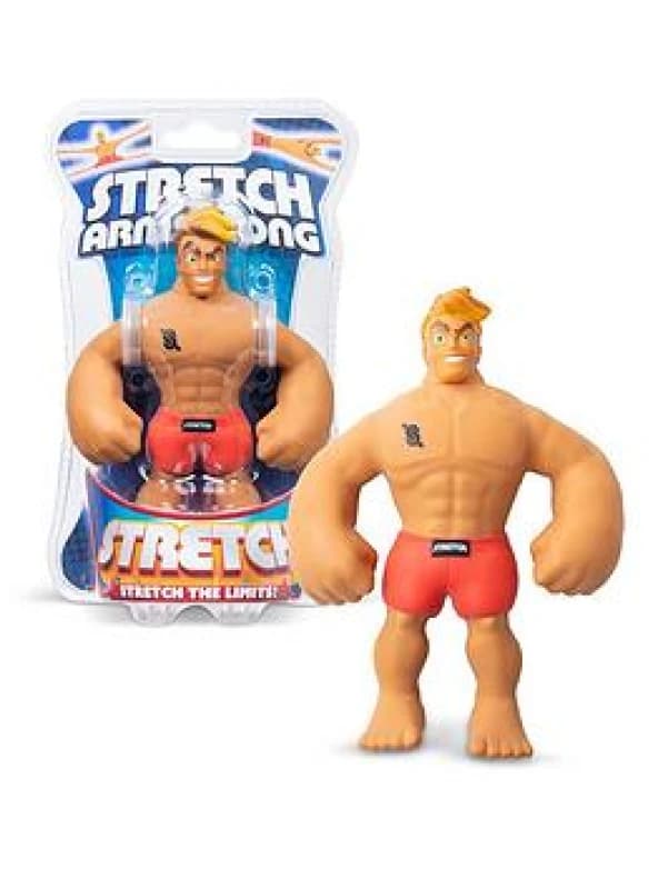 Stretch Armstrong Basic Fun Core Figure - 7-Inch Classic Stretchable Toy - Flexible & Durable Hero Figure for Ages 5+