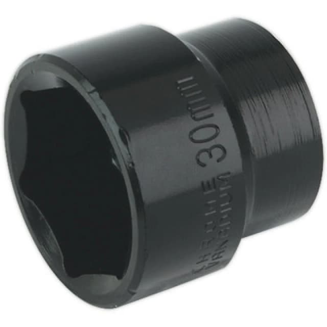 Loops 30mm Forged Impact Socket - 1/2 Inch Sq Drive - Chrome-Vanadium Wrench Socket Multi