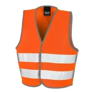 SAFE-GUARD by Result Childrens/Kids Safety Vest (10-12 Years) (Hi Vis Orange)