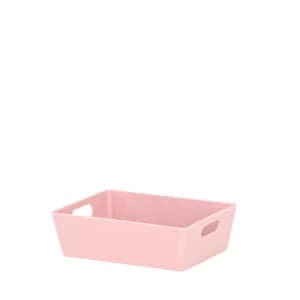 Wham Studio Pink 3.1 Rectangular Basket Set of 5 Plastic