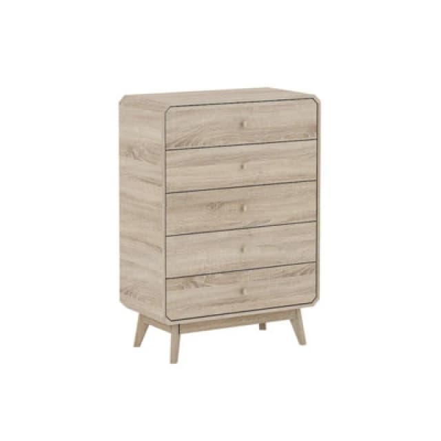 Kidsaw Br15 Chest Of Drawers, Brown BR15COD1523
