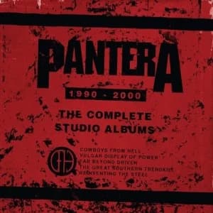 The Complete Studio Albums 1990-2000 by Pantera CD Album