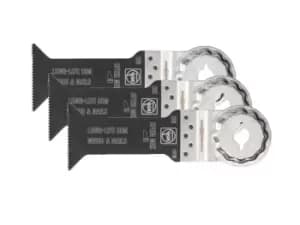 Fein 63502203220 78x42mm Starlock Max E-Cut Bi-Metal Saw Blade 3pk
