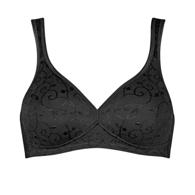 Triumph Womens cotton bra Triumph Elegant N Noir Female 90B