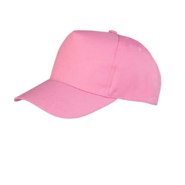 Result Result Men Boston 5 Panel Baseball Cap in Pink Pink One Size Male 5063425967421