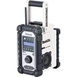 Makita DMR109 Cordless DAB Job Site Radio White