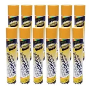 ProSolve Temporary Linemarker Spray Paint, Blue - 12 x 750ml