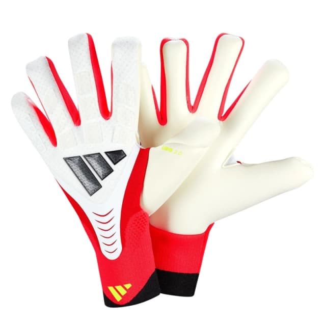 adidas Predator Pro Goalkeeper Gloves Adults White/Red unisex 7