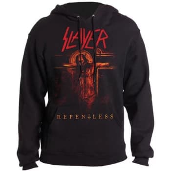 Slayer - Repentless Crucifix Unisex Large Hoodie - Black