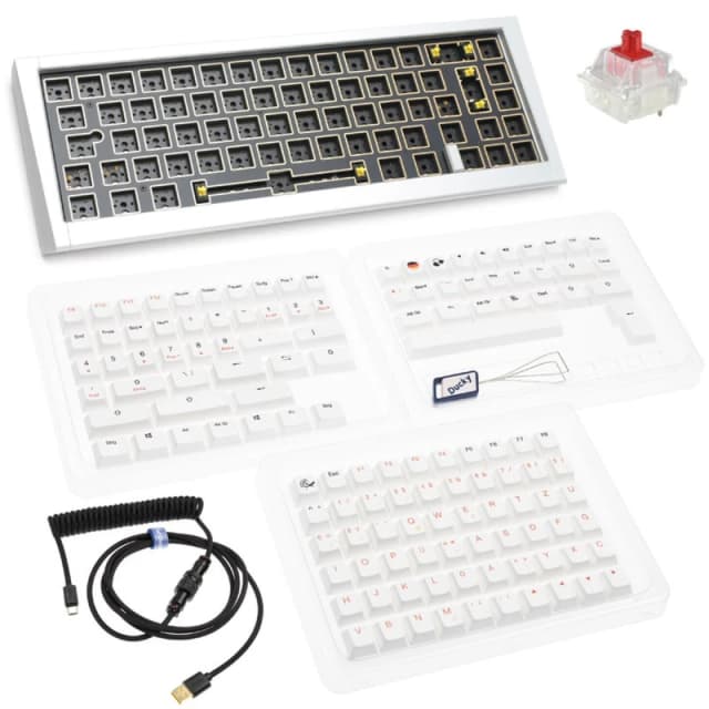 Ducky Ducky Outlaw 65 keyboard Universal USB Silver PKOU2367IST-ISO02