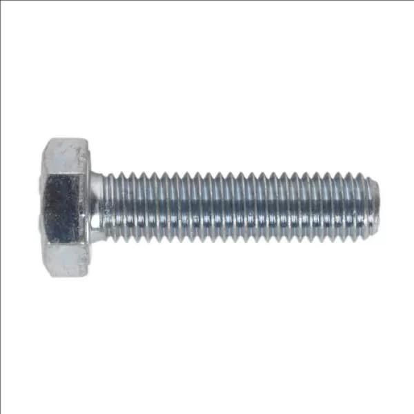Genuine SEALEY SS1040 HT Setscrew M10 x 40mm 8.8 Zinc DIN 933 Pack of 25