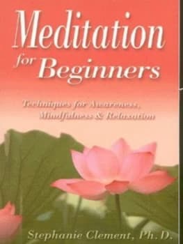 Meditation for Beginners by Stephanie Jean Clement Paperback