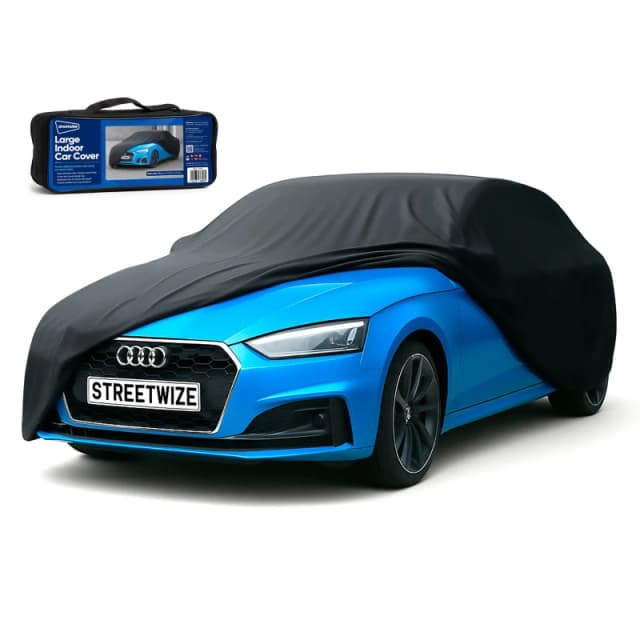 Streetwize Indoor Car Cover - Large - 482 x 177 x 117cm Black unisex Large