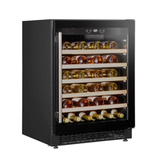 Baridi 54 Bottle Wine Cellar Fridge With Digital Touch Screen Controls, Black DH78
