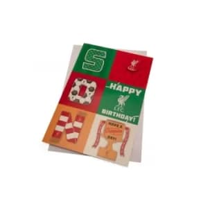Liverpool FC Birthday Card Son