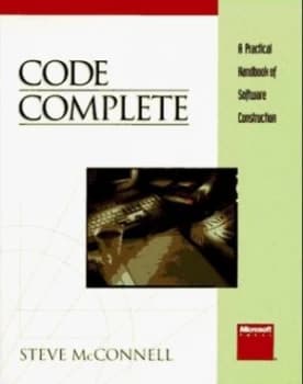 Code Complete by Steve Mcconnell Book