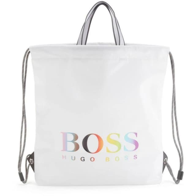 Boss Tlove Drawstring Backpack White male One Size