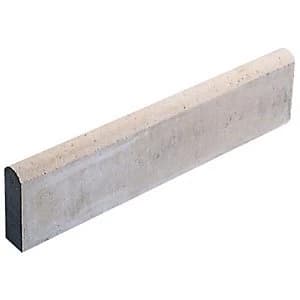 Marshalls Round Smooth Edging Stone White 600 x 150 x 50mm