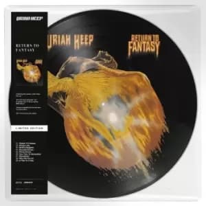 Uriah Heep Return To Fantasy 2023 UK picture disc LP BMGCAT538LP/#8