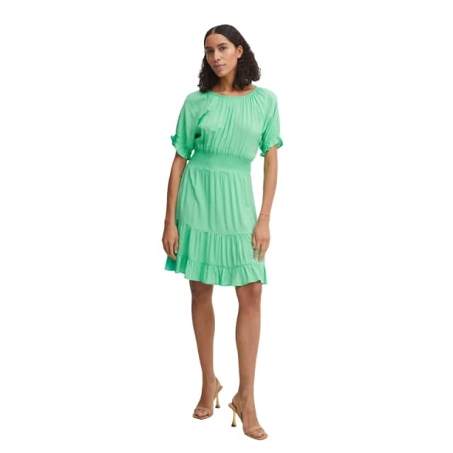 b.Young Womens smocked dress b.young Joella Vert Female 36