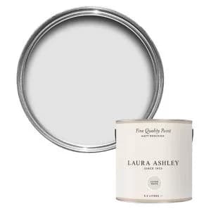 Laura Ashley Silver White Matt Emulsion Paint, 2.5L