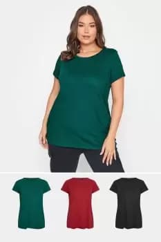 3 Pack Short Sleeve T-Shirts
