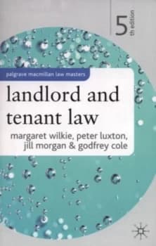 Landlord and Tenant Law by Margaret Wilkie Paperback