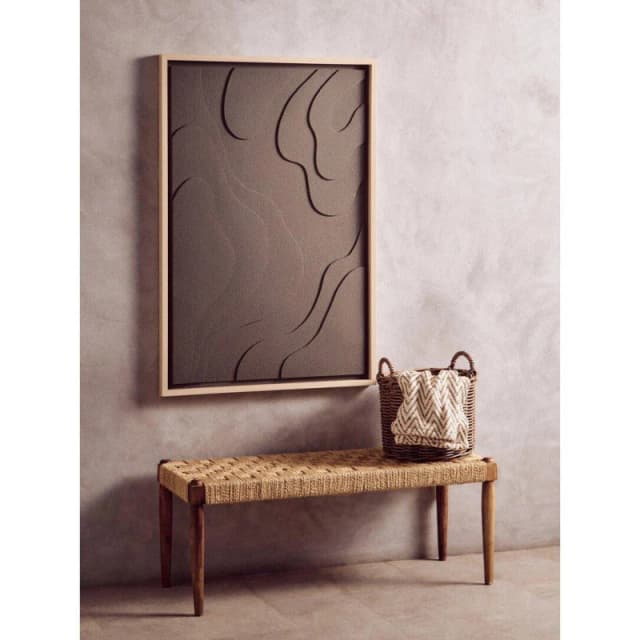 Fifty Five South Astratto 3D Effect Green Wall Art Green unisex One Size