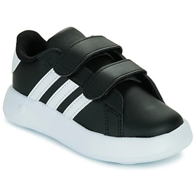 adidas Grand Court Shoes Infants - Black C3