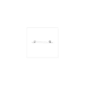 Westminster Glass Shelf, Chrome - CHROME - Croydex