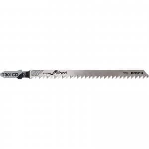 Bosch T301 CD Wood Cutting Jigsaw Blades Pack of 3