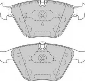 Ferodo FDB1628 Brake Pad Set Front Axle Premier Car