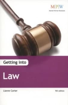 Getting into Law by Lianne Carter Book