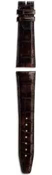 IWC Strap Aligator Dark Brown For Folding Clasp XL