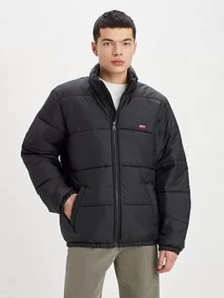 Sunset Short Puffer - Black
