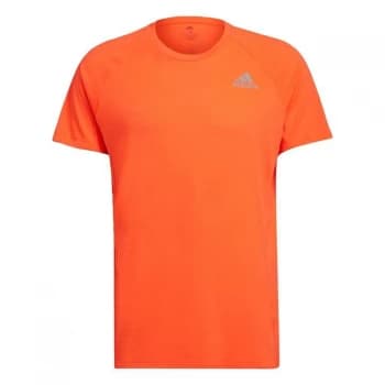 adidas Runner T-Shirt Mens - App Solar Red